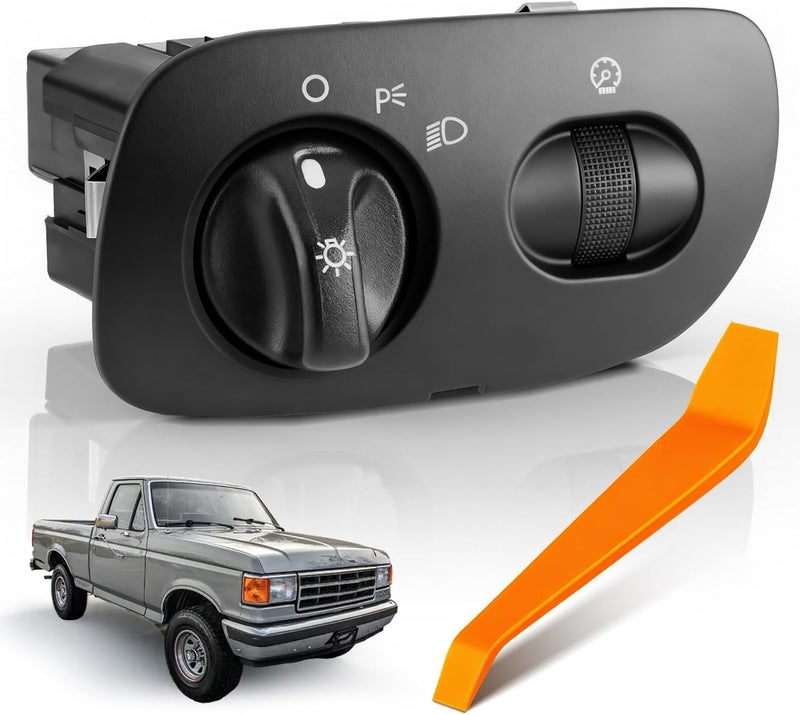 Dacall Headlight Dimmer Switch Compatible with Ford Expedition (2000-2002), F-150 (2000-2003), 2004 F-150 Heritage (No Fog Light Function), Replaces DS-1374, YL3Z11654AAA, YL3Z11654AAB, 1S2669 - Image 1